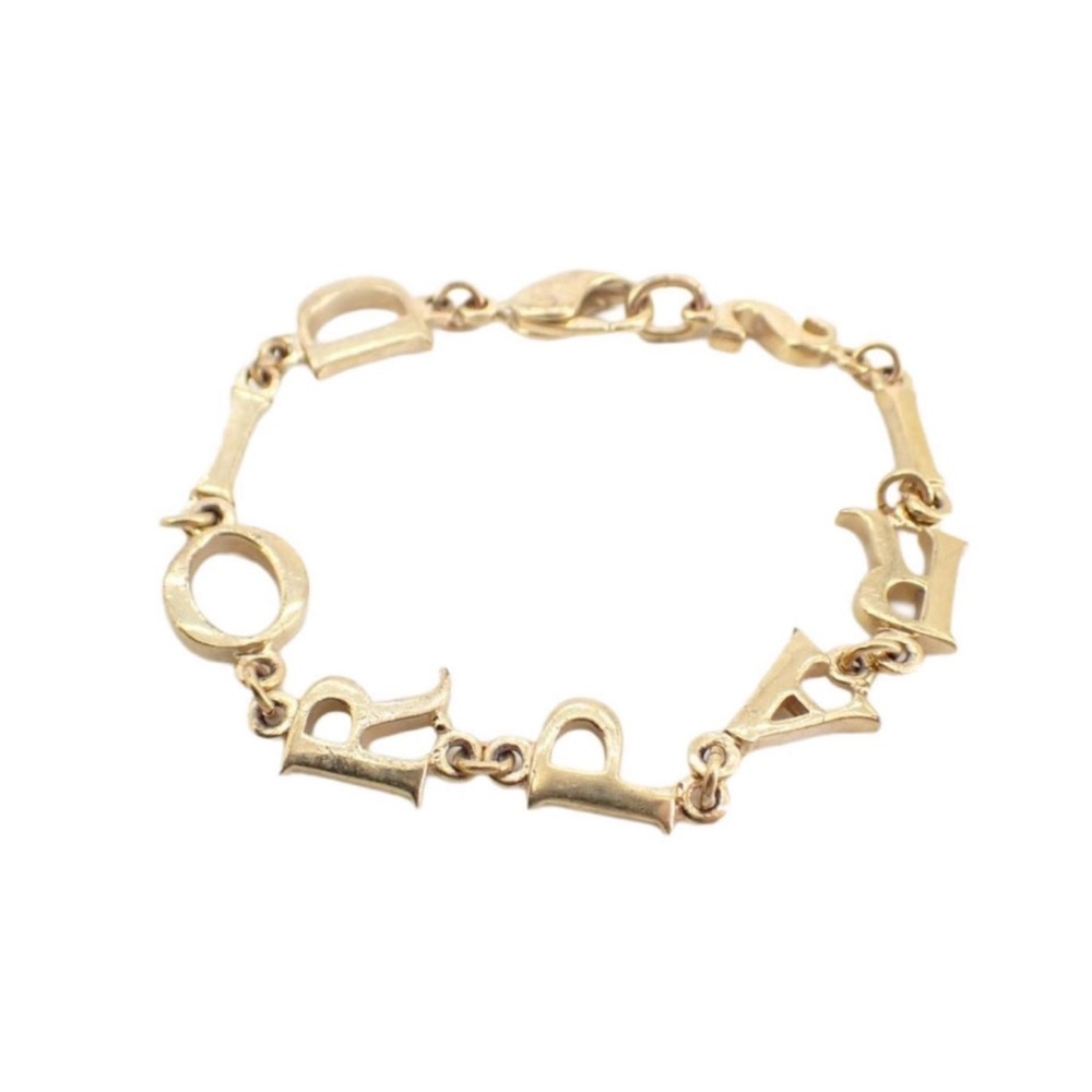 Christian Dior 2000s Dior Letters bracelet
